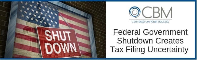 federal government shutdown header image