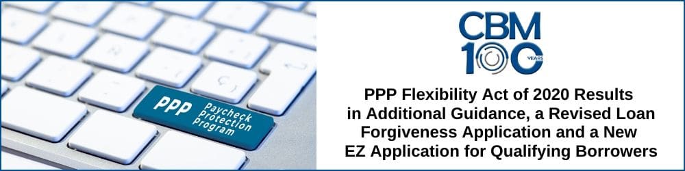 PPP Flexibility Act and Additional Guidance header image