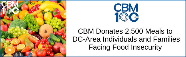 CBM Donates 2,500 Meals Capital Area Food Bank header