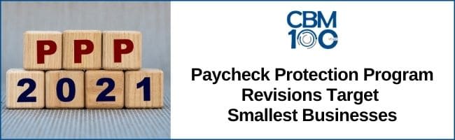 Paycheck Protection Program revisions header image
