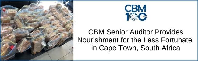 CBM Cape Town charitable initiative header image
