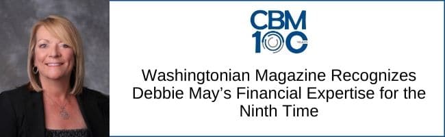 Debbie May Recognition by Washingtonian image header