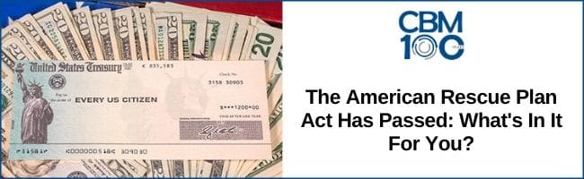 American Rescue Plan Act Blog Header Image