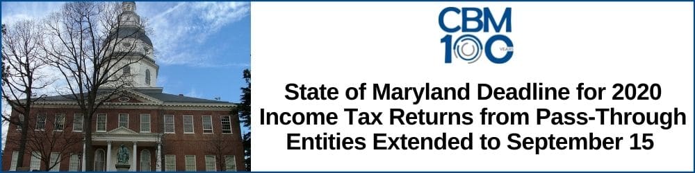 tax deadline extension for pass-through entities header image