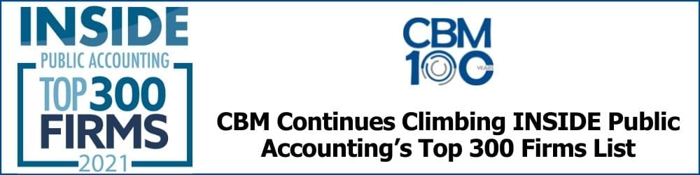 INSIDE Public Accounting top 300 firms header image