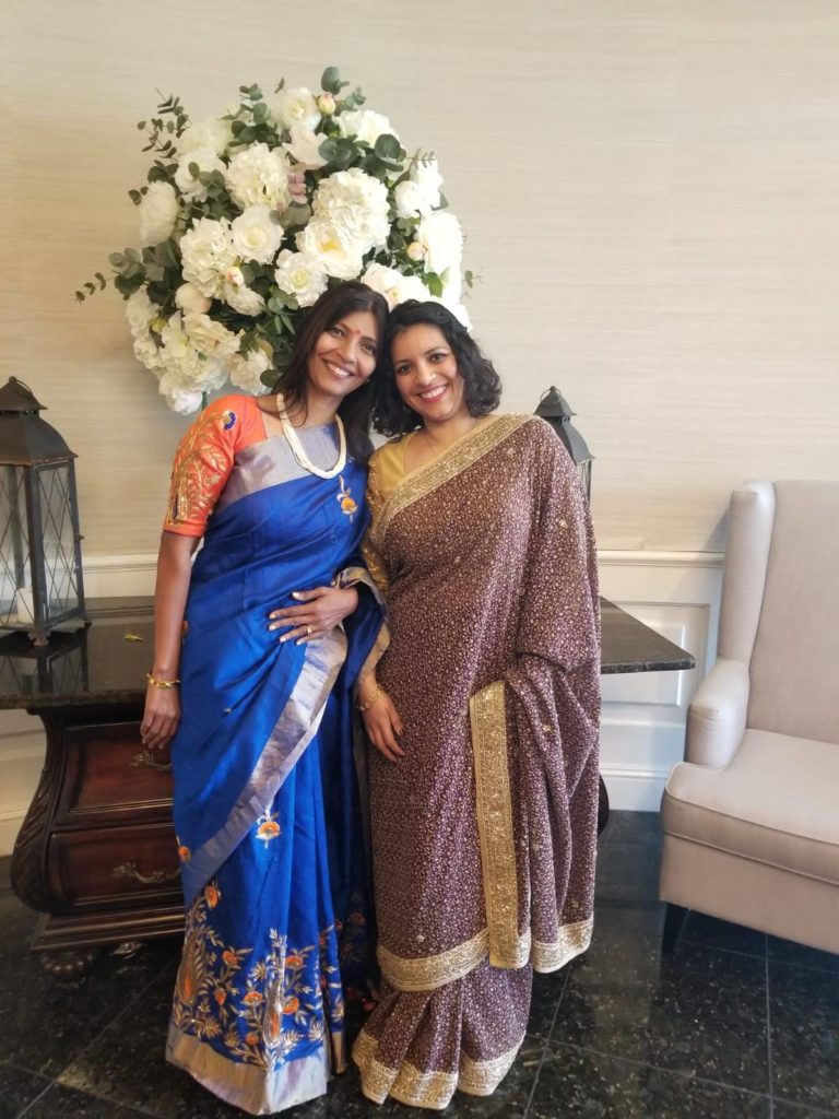 Reema Patel at a wedding - Asian American Pacific Islander Heritage Month